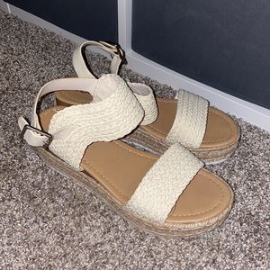 White Sandals